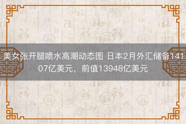 美女张开腿喷水高潮动态图 日本2月外汇储备14107亿美元，前值13948亿美元
