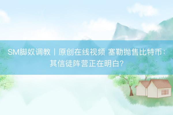 SM脚奴调教丨原创在线视频 塞勒抛售比特币：其信徒阵营正在明白？